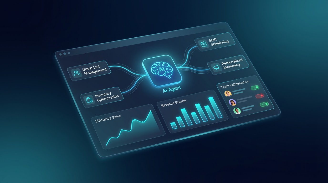 AI agents vs automation tools for nightclub efficiency.