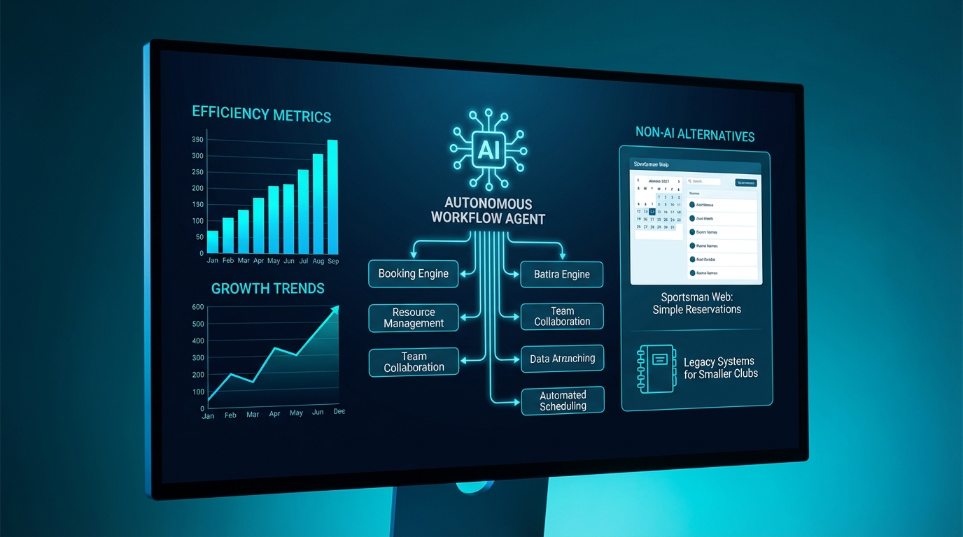 Alternatives to AI agents for beach club bookings.
