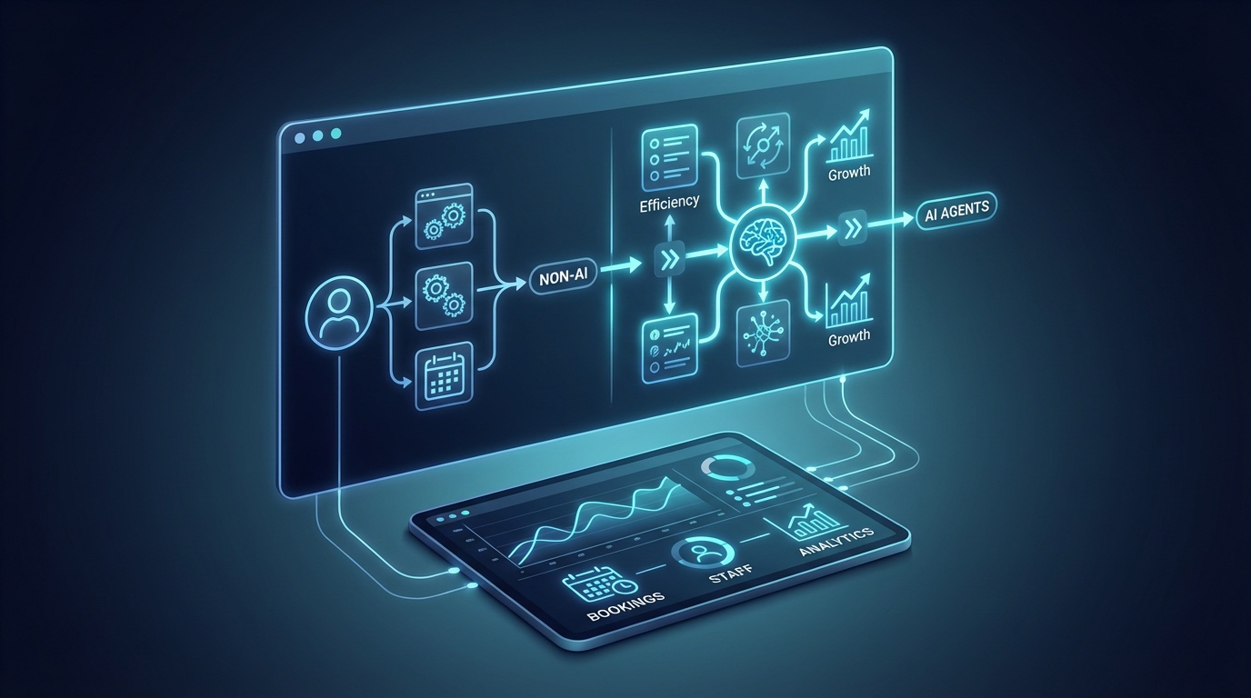 Alternatives to AI agents for beach club bookings.