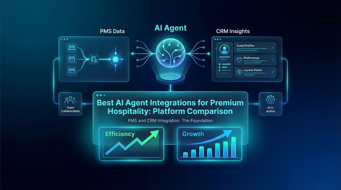 Best AI agent integrations for premium hospitality.