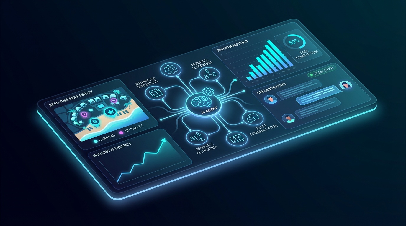 Best options for AI agents in beach club operations.