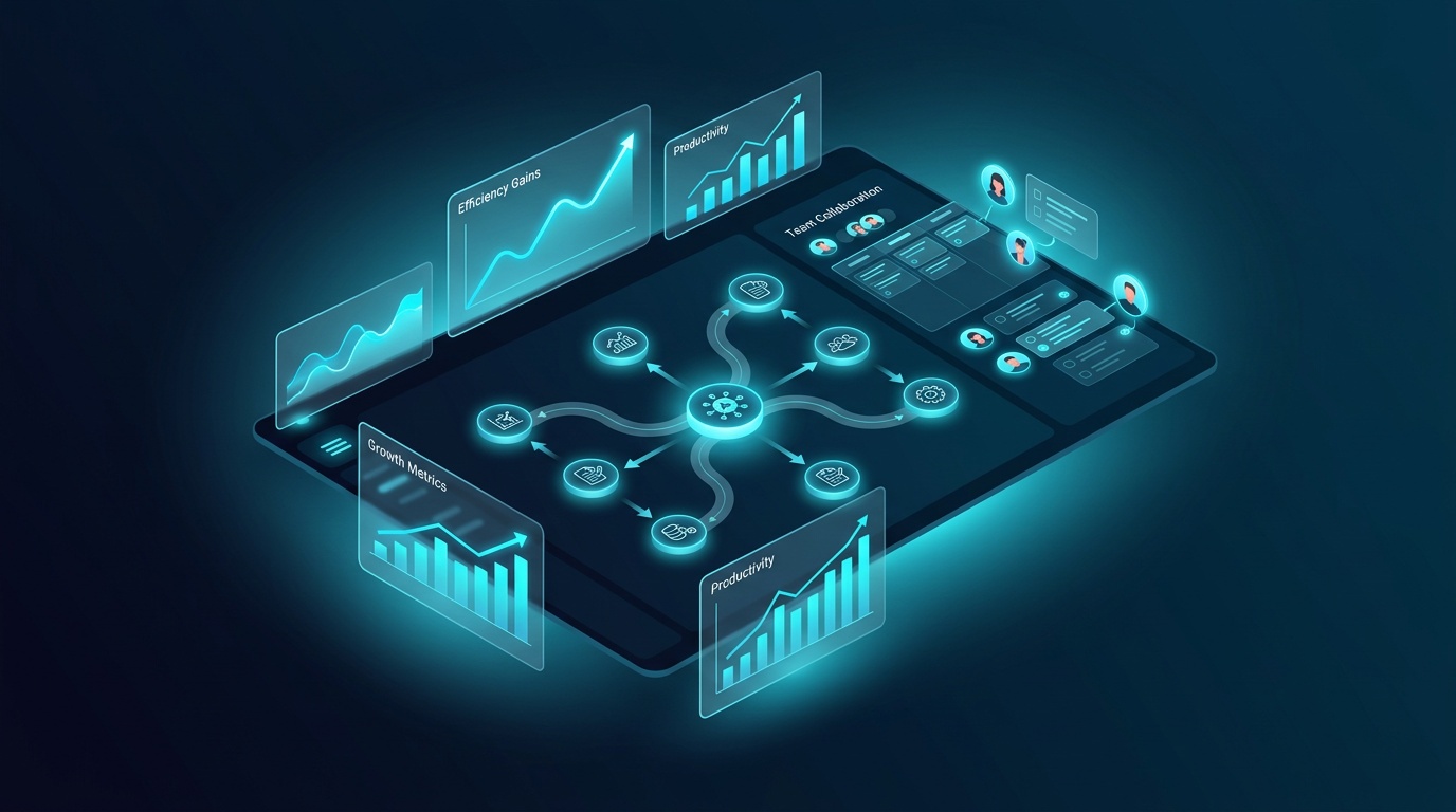 Comparison of AI tools including Gemini AI, Claude, Grok, and DeepSeek for enterprise business automation