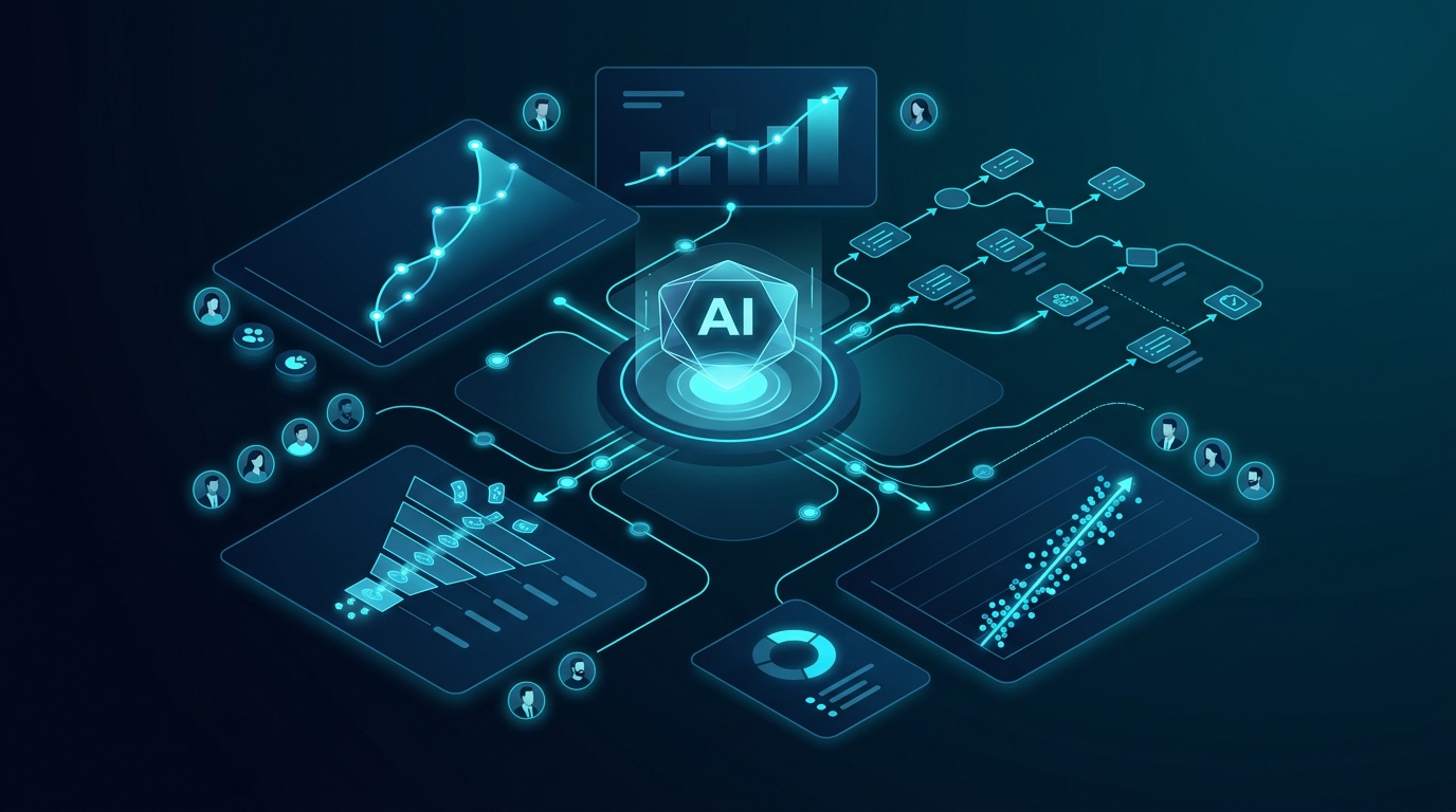 Oliv AI sales intelligence dashboard showing pipeline automation and CRM sync