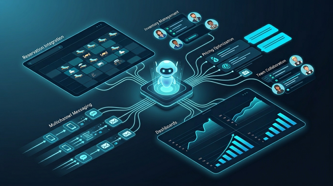 Affordable options for AI agents in beach clubs.