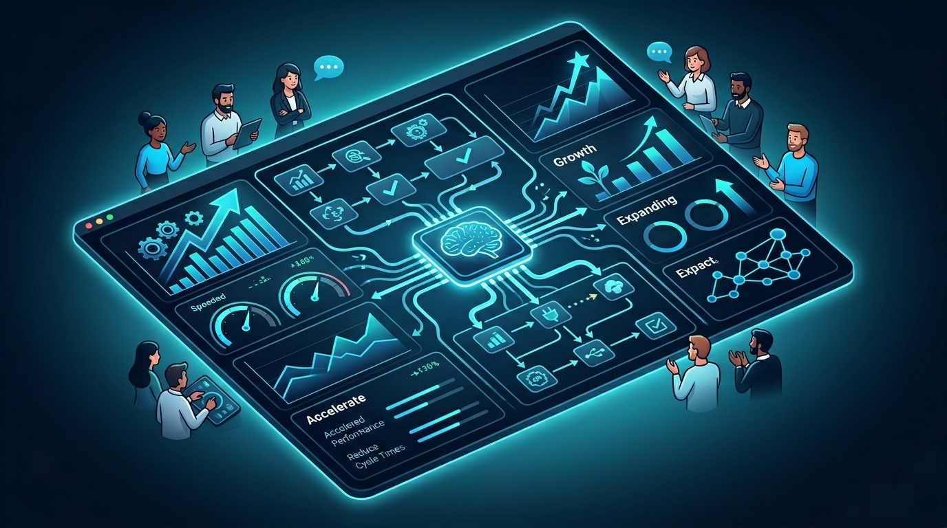 Side-by-side comparison illustrating the difference between generative AI content creation and agentic AI task execution