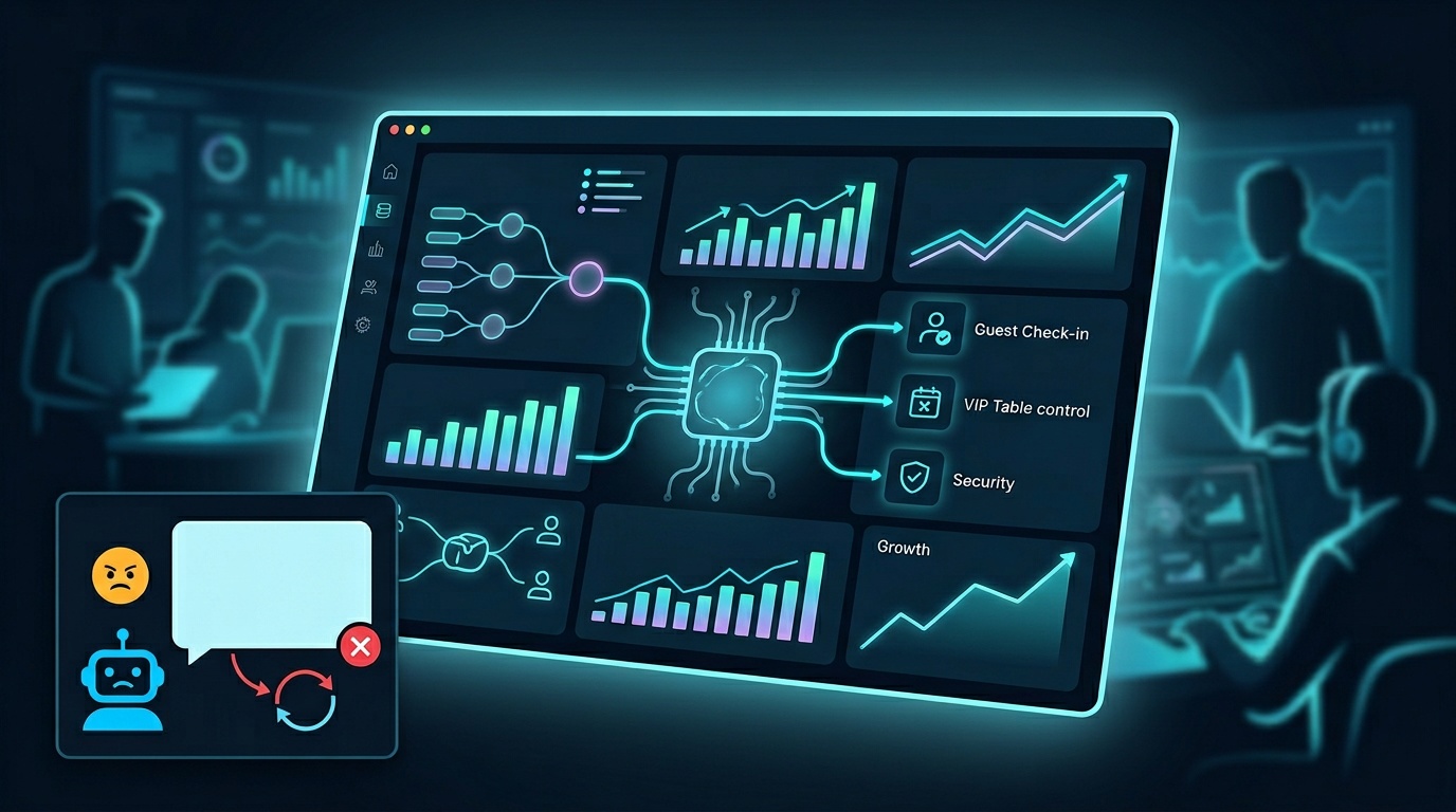 AI agents vs traditional chatbots for nightclubs?