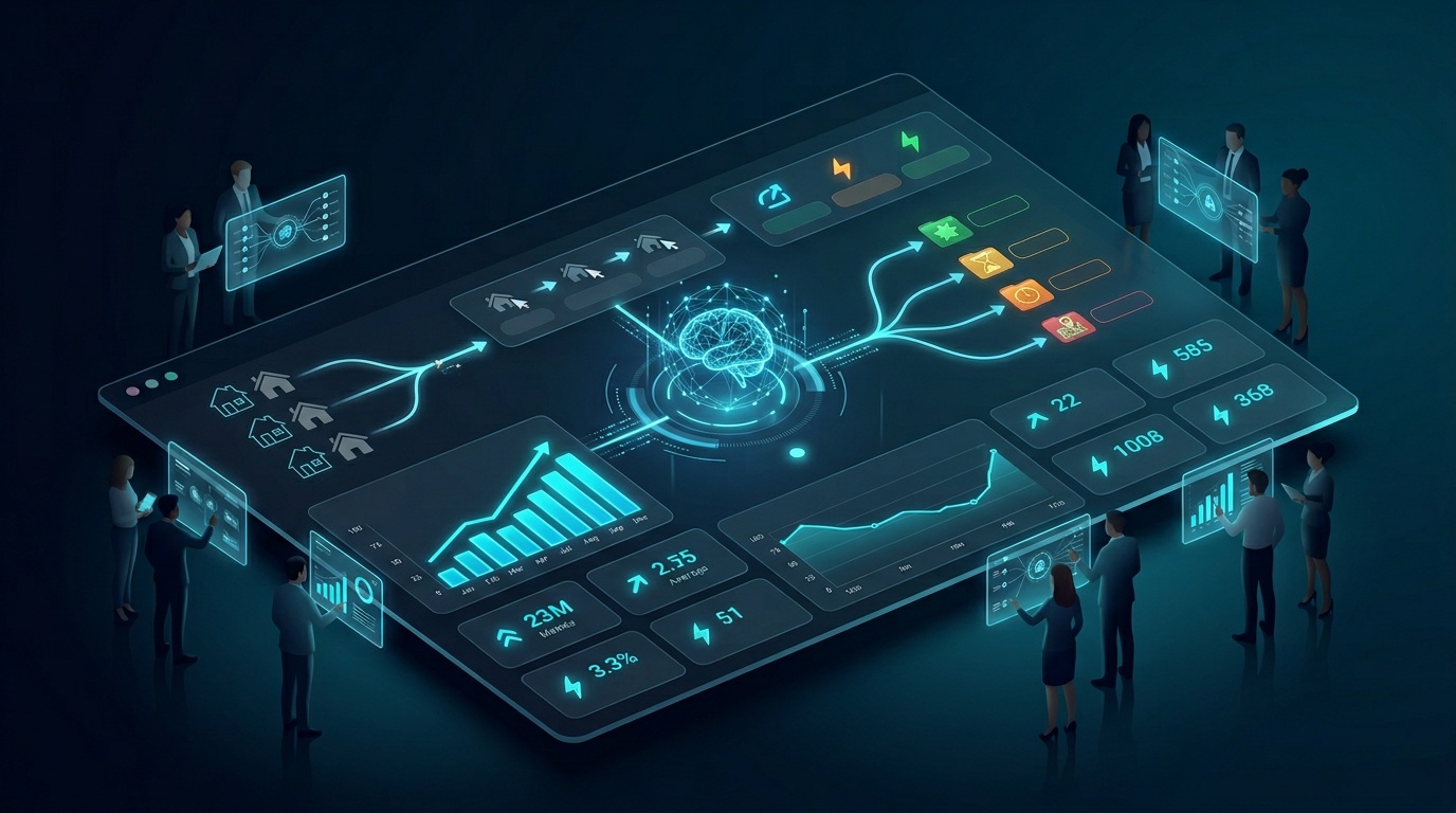 Vynta AI automation layer built on Gmail label system for business operations