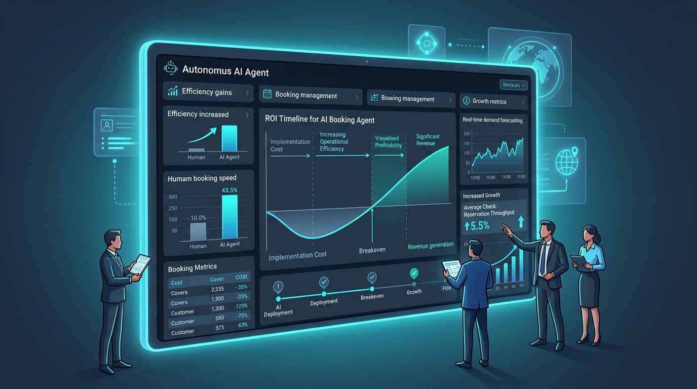 How much do AI agents for luxury restaurant bookings cost?