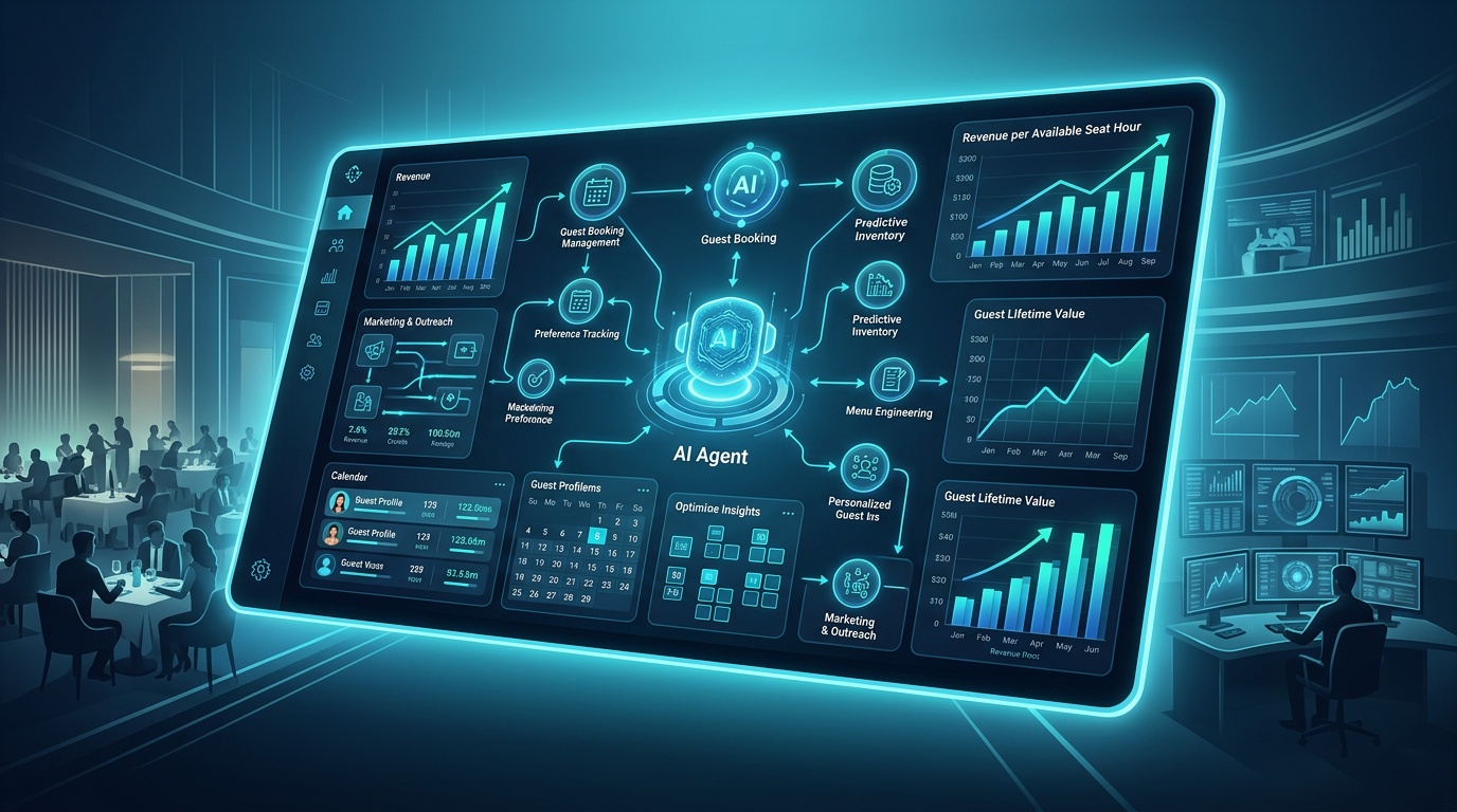 How much do AI agents for luxury restaurant bookings cost?