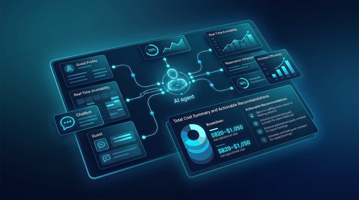 How much do AI agents for luxury restaurant bookings cost?