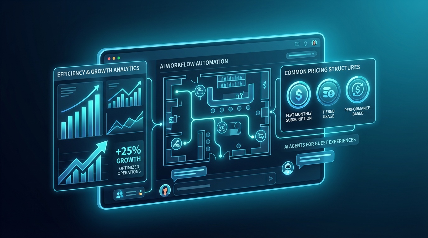 Pricing for AI agents enhancing bar guest experiences.