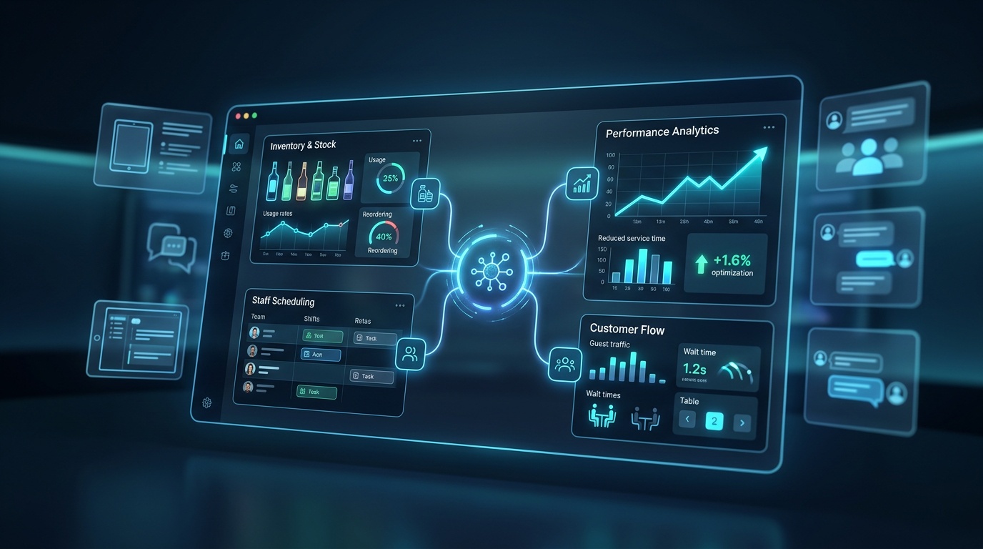 Where to find AI agents for high-end bar streamlining?