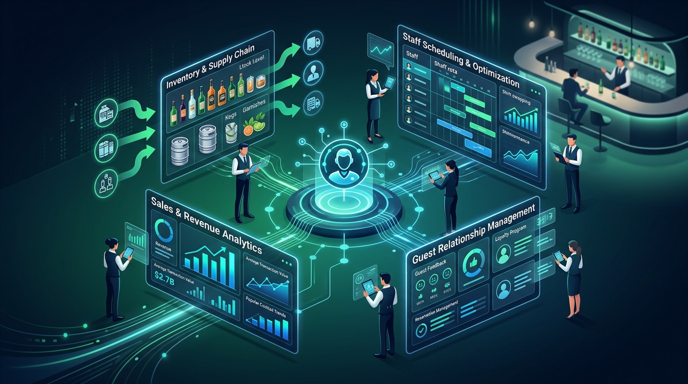 Where to find AI agents for high-end bar streamlining?