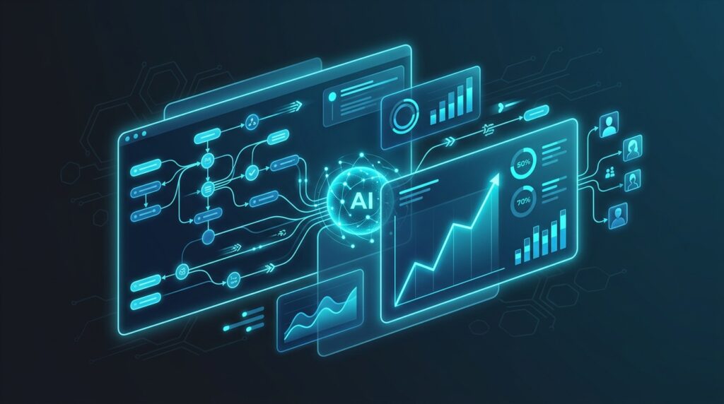 Agentic systems vs traditional CRM for real estate productivity.