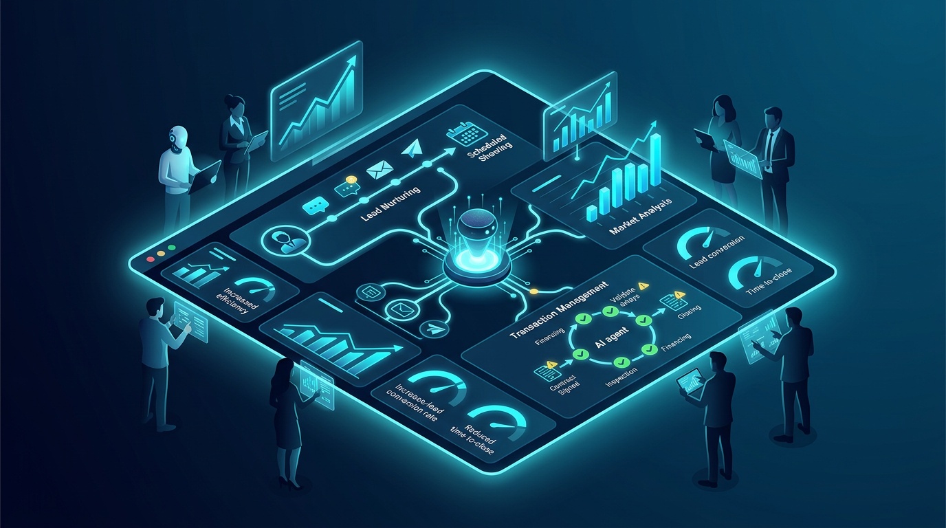 Agentic systems vs traditional CRM for real estate productivity.