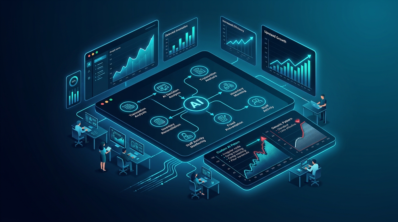 Recommended custom AI for bar fraud detection?
