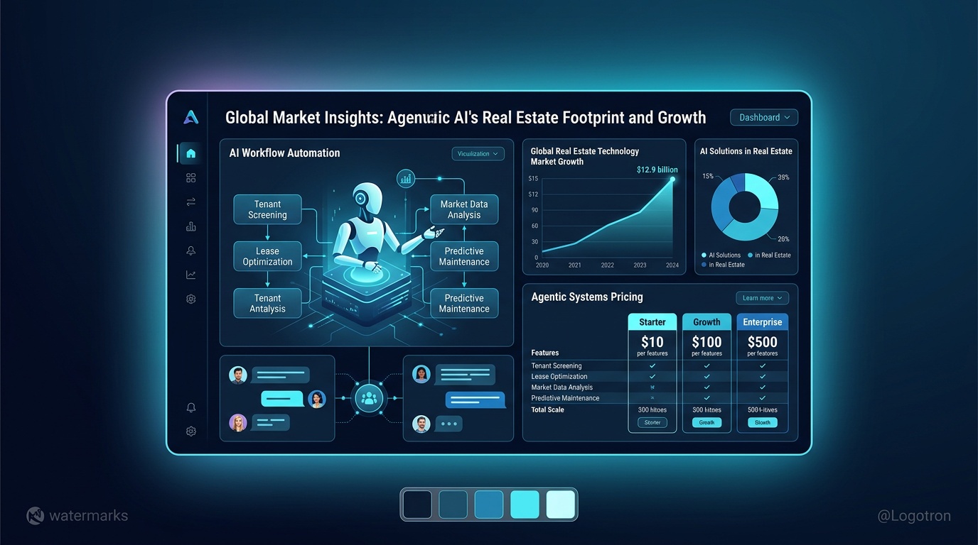 How much is the pricing for agentic systems in global real estate?
