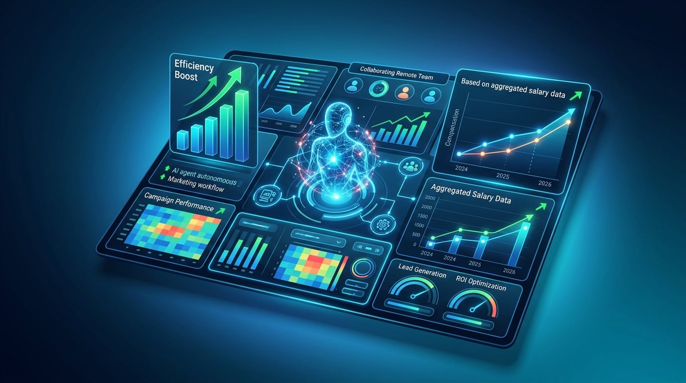 Marketing Agent Salary 2026: Current Data and How AI Boosts Earning Potential