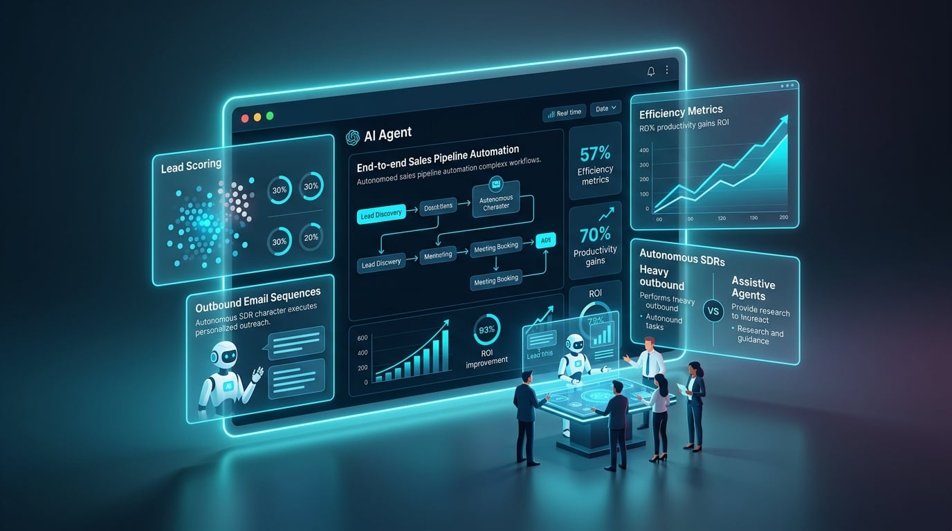 Top Agentic AI Sales Agents Compared: Features, Pricing, and Real Autonomy