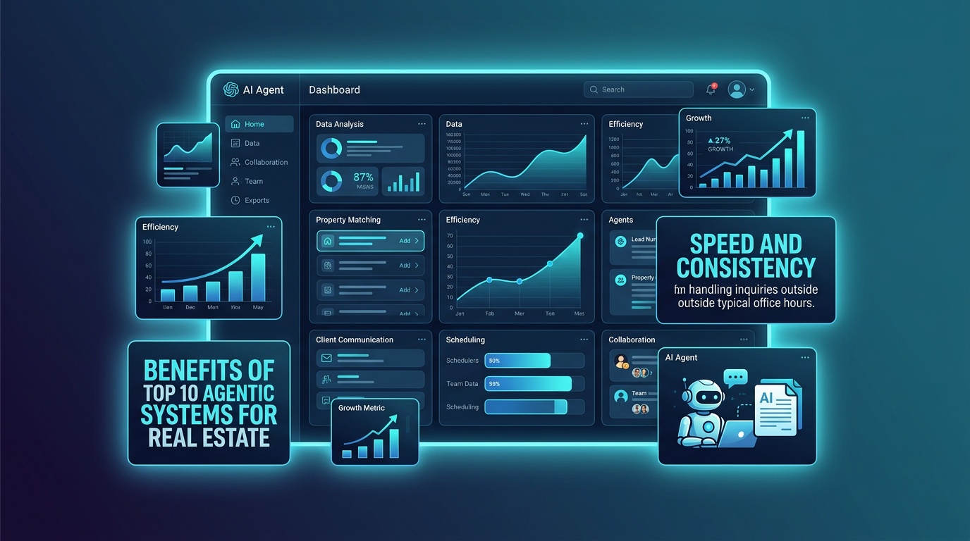 Benefits of agentic systems for real estate