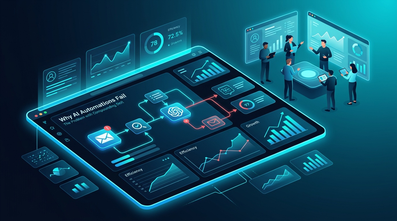 Why AI Automations Fail: The Problem with Compounding Drift