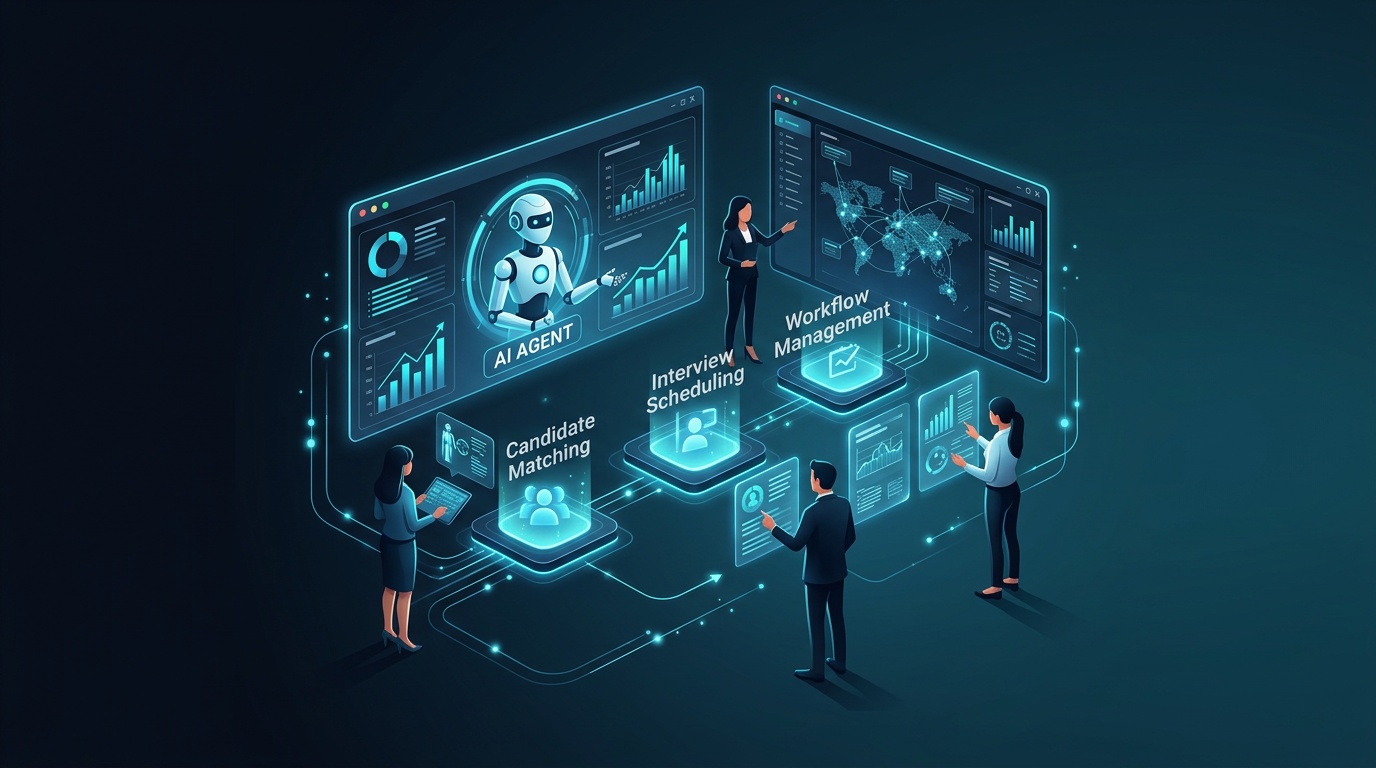 Recruitment agency workflow using AI automation