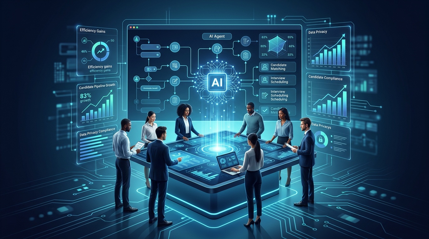 Recruitment data governance controls for candidate records