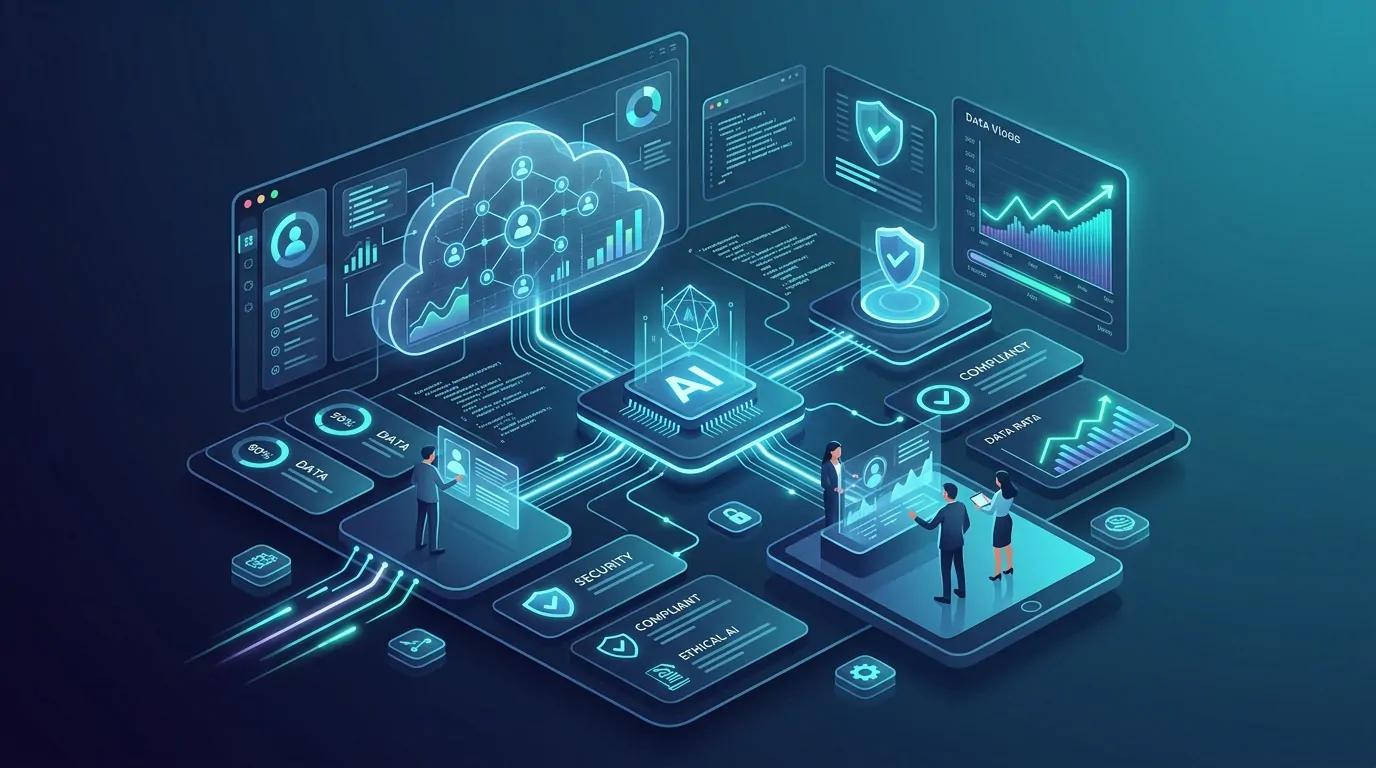 Human review and oversight in an AI recruitment process